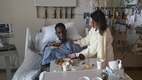 Heart failure advocate, Bouba Diemé, recovering from his LVAD implant