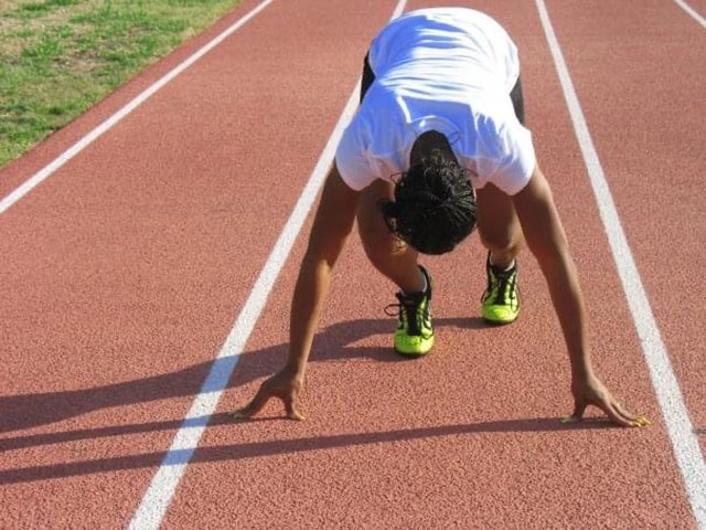 image 1, running on a track